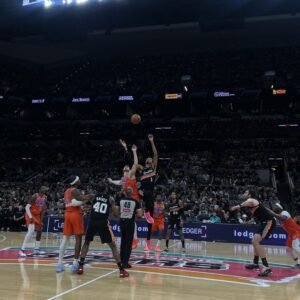 Partido de Basketball Bulls vs Spurs