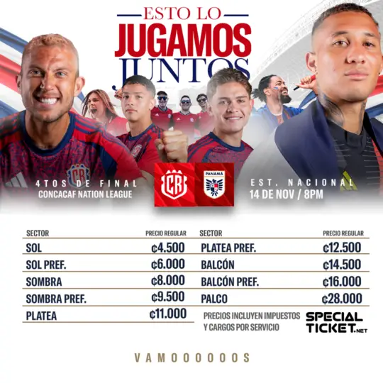 Sale Estadio Nou Camp-Entradas al Partido Panama vs USA $52.00 por Persona